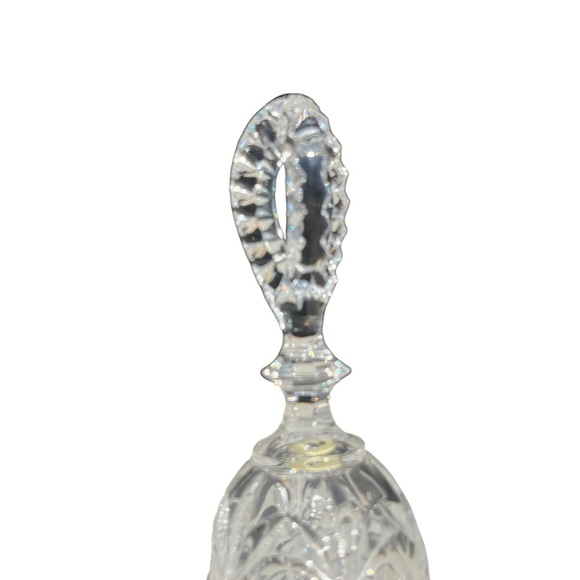 Vintage Made by Hofbauer of Germany Echt Bleikristall Lead Crystal 7.5 Inch Bell - Picture 3 of 8